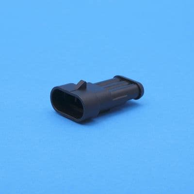 Small 3 way sealed connector male (23650)