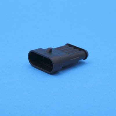 Small 4 way sealed connector male (23670)
