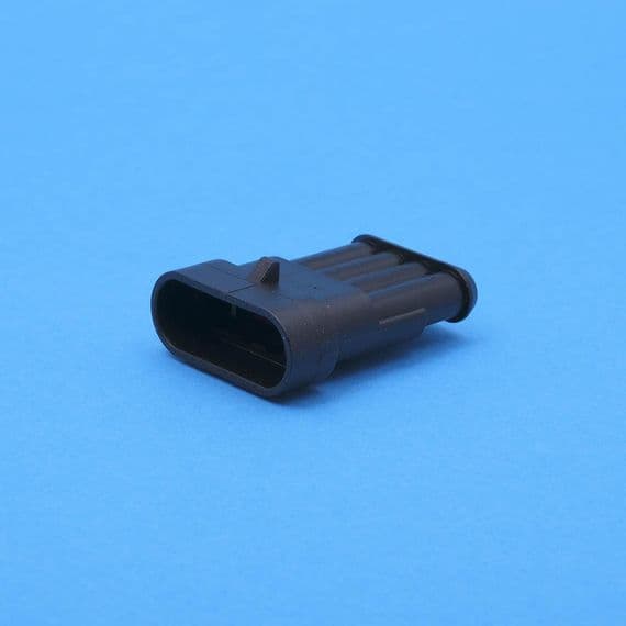 Small 4 way sealed connector male (23670)