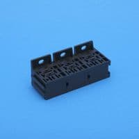 Standard relay base with fixing hole & terms. Interlocking. (RBS1UKIT)