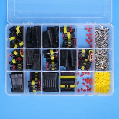 Super seal connector (Large kit) 32 pairs of connectors (K402)