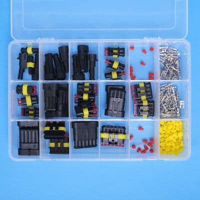Super seal connector (Small kit) 17 pairs of connectors. (K401)