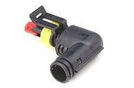 Superseal 2 way unsealed head. 90 deg. For CT7.5 tube. (CTA124)