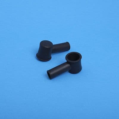 Terminal cover black. 15mm x 7.5mm (AC2)