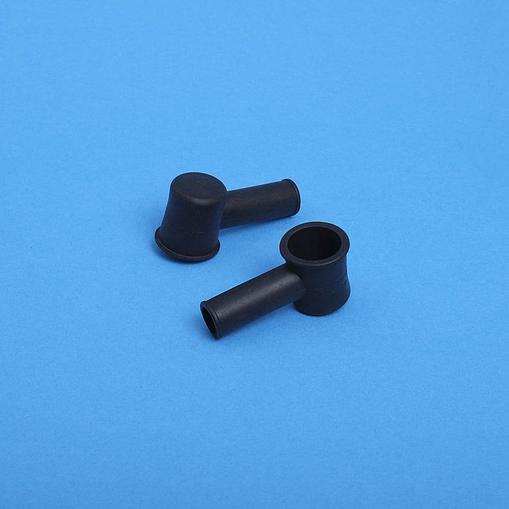 Terminal cover black 15mm x 7 5mm AC2