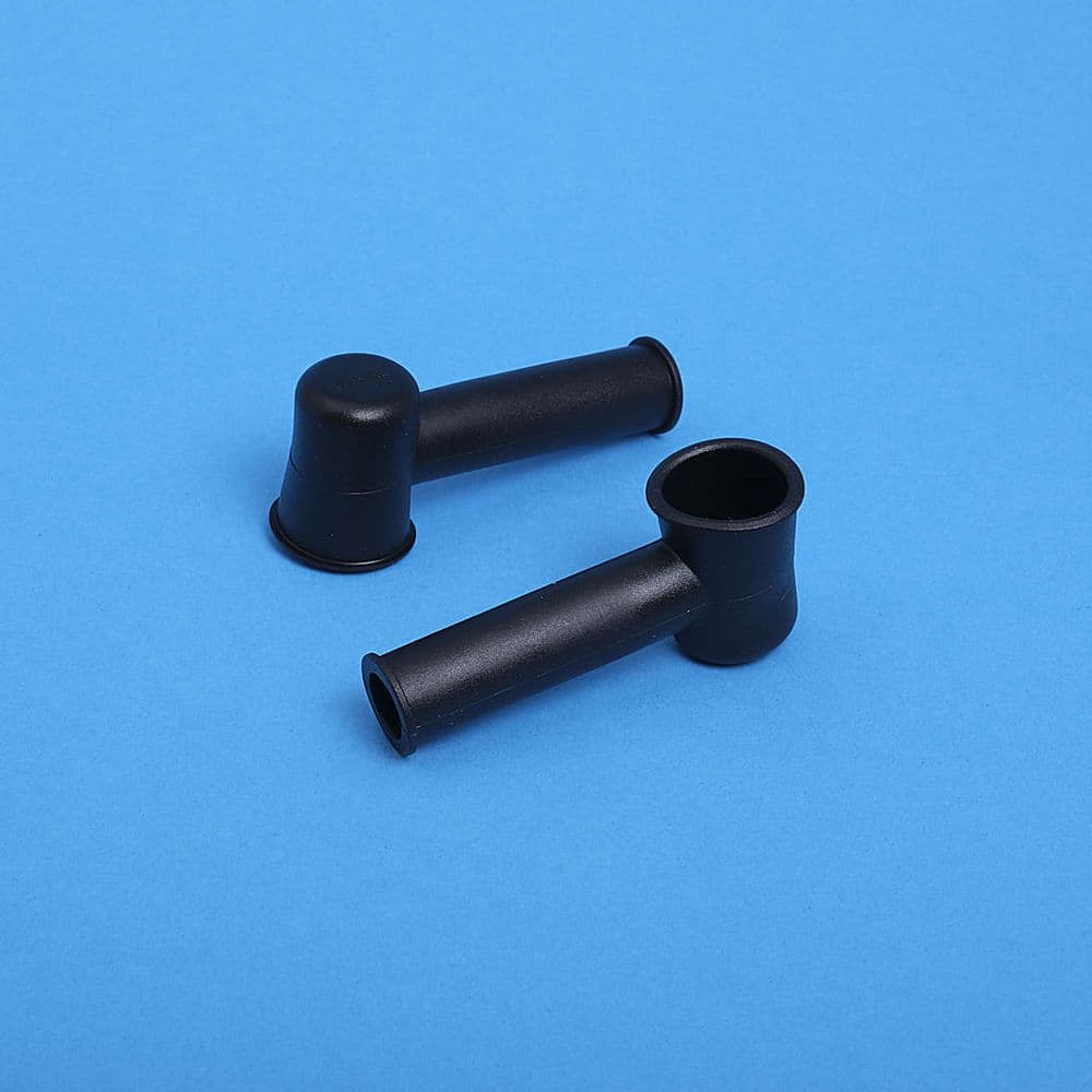 Terminal cover black 15mm x 9mm AC3