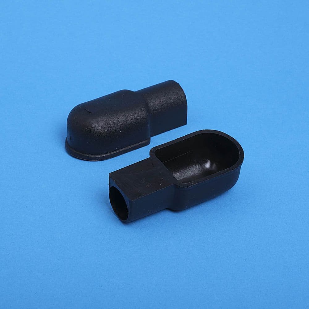 Terminal cover black cap 27x 20 sleeve 17mm AC4