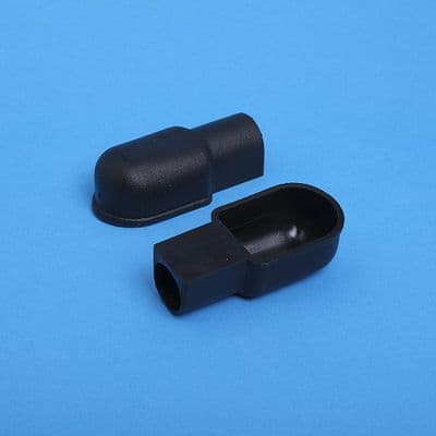 Terminal cover black. cap 27x 20. sleeve 17mm (AC4)