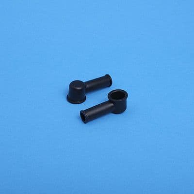 Terminal cover. Black. 11mm x 6mm (AC1)