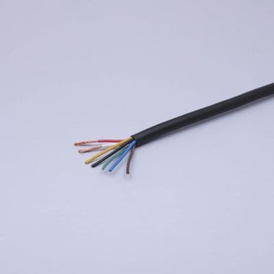 Thinwall trailer cable 6 x 1mm, 1 x 2mm (Round) (TW07/02)