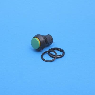 Waterproof Latching switch for use with BDSA. Green (PBS10G)