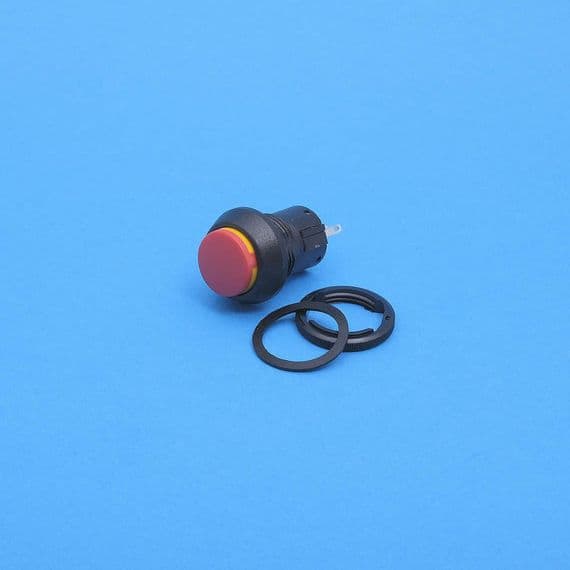 Waterproof Latching switch for use with BDSA. Red (PBS10R)