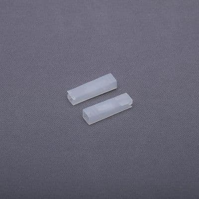 White housing for 2.8 x 0.8mm terms. Post fit. 10 pack. (RS28L/10)