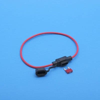 Wire ended Mini blade F/H with lid. 30 amp (FHA585)