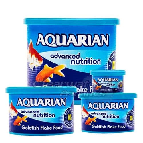 Aquarian Goldfish Flakes All Sizes