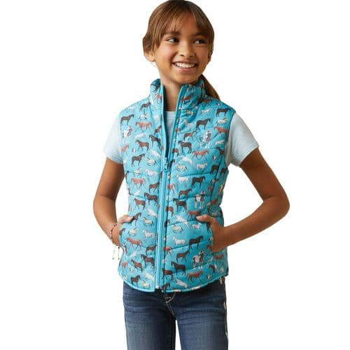 ARIAT Bella Reversible Insulated Gilet- Herd