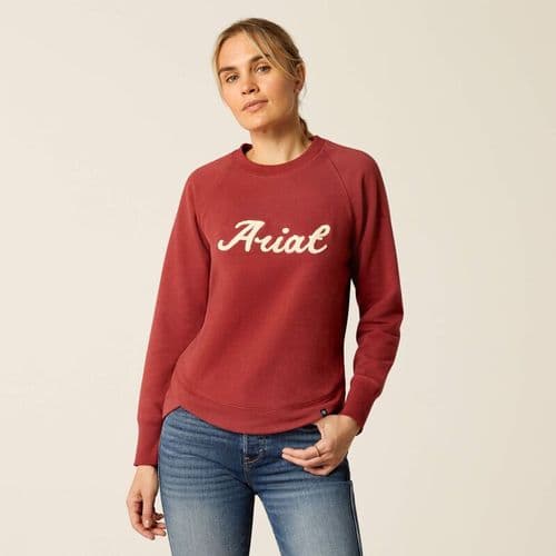 ARIAT Benecia Sweatshirt - (Burnt Russet)