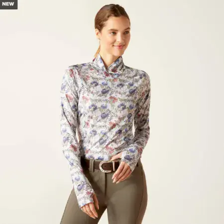 ARIAT Lowell Base layer - (Equine Floral)