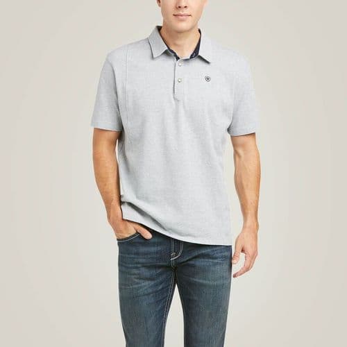 ARIAT Medal Polo (Heather)