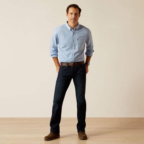 ARIAT Simmental Shirt (Chambray Blue)