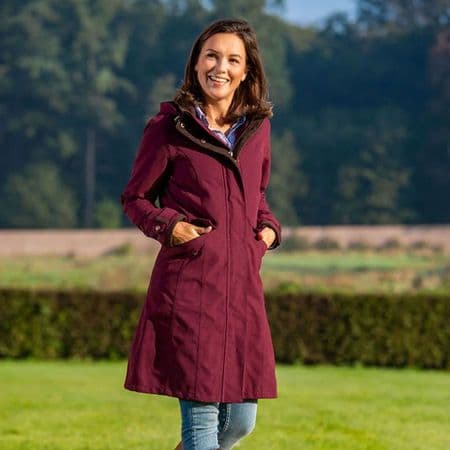 BALINO Chelsea Coat - (Raspberry)