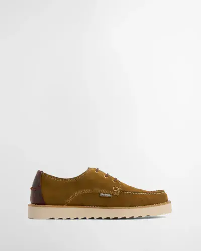 BARBOUR Aydon Derby Shoe (Toffee Suede)