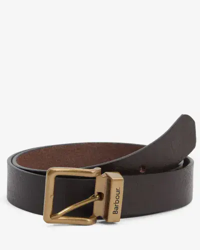 BARBOUR Blakely Belt (Dark Brown)