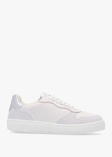 BARBOUR Celeste Trainer (White/Silver)