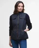 BARBOUR Dahlia Quilted Gilet - (Dark Navy)
