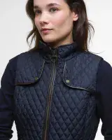 BARBOUR Dahlia Quilted Gilet - (Dark Navy)