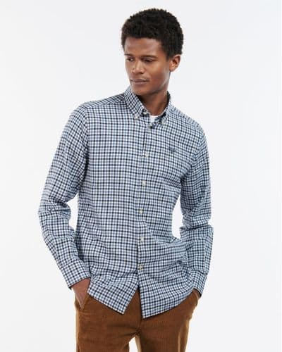 BARBOUR Finkle Checked Shirt -Navy