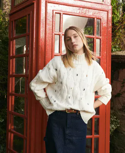 BARBOUR Fleur Knit Jumper