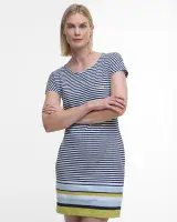 BARBOUR  Harewood Stripe  Dress -(Blue Stripe)