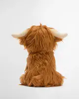 BARBOUR Highland Cow Dog Toy (Brown/Classic)