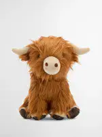 BARBOUR Highland Cow Dog Toy (Brown/Classic)