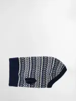 BARBOUR Marlow Fair Isle Dog Jumper (Navy)