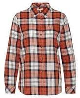 BARBOUR -  Moorland Check Shirt - (Spiced Pumpkin)
