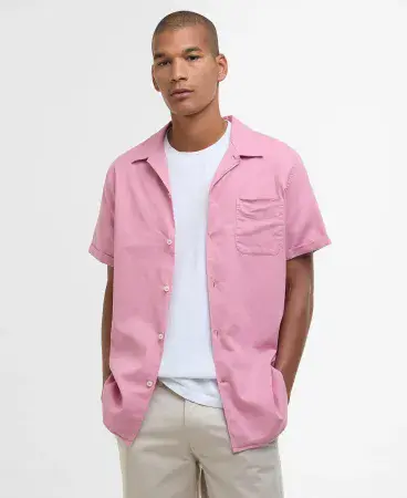 BARBOUR Nelson Regular Fit Shirt (True Pink)