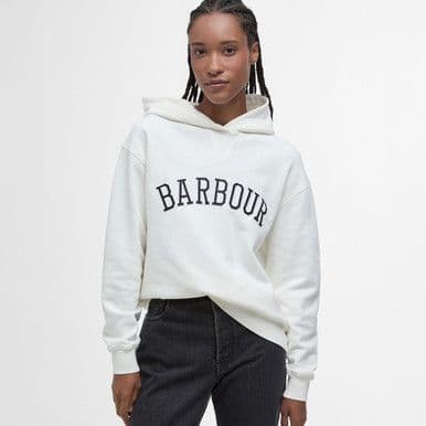 BARBOUR  Northumberland Hoodie (Cloud/Navy)