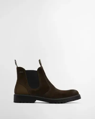 BARBOUR Patton Oiled Boot -(Brown)