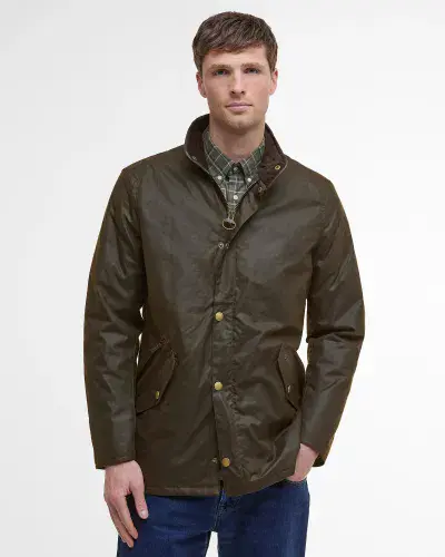 BARBOUR Prestbury Wax - Olive