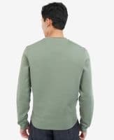 BARBOUR Ridsdale Crew -Agave Green