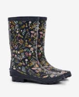 BARBOUR Shield Floral Wellies