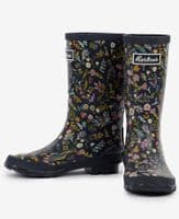 BARBOUR Shield Floral Wellies