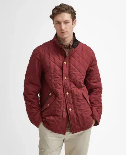 BARBOUR Shoveler Quilted Jacket (Port)