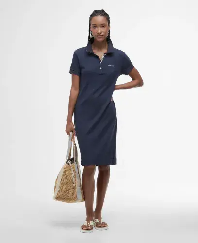 BARBOUR Sports Polo Dress (Navy)