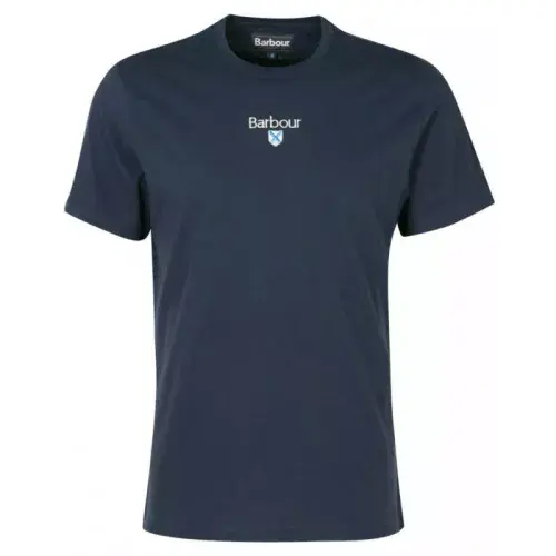 BARBOUR Stockton Logo T-Shirt (Navy)