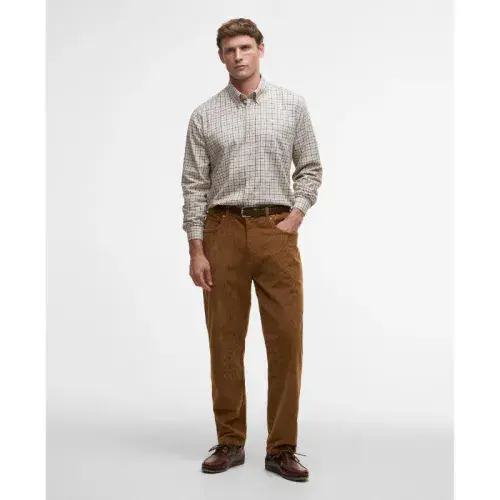 BARBOUR TATTERSALL Shirt (Dark Ecru)