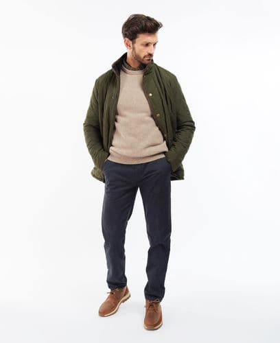 BARBOUR Waterproof Shoveler Quilt - Clay