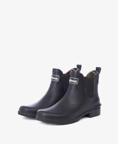 BARBOUR Wilton Short Welly - (Black)
